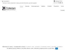 Tablet Screenshot of colledani.it
